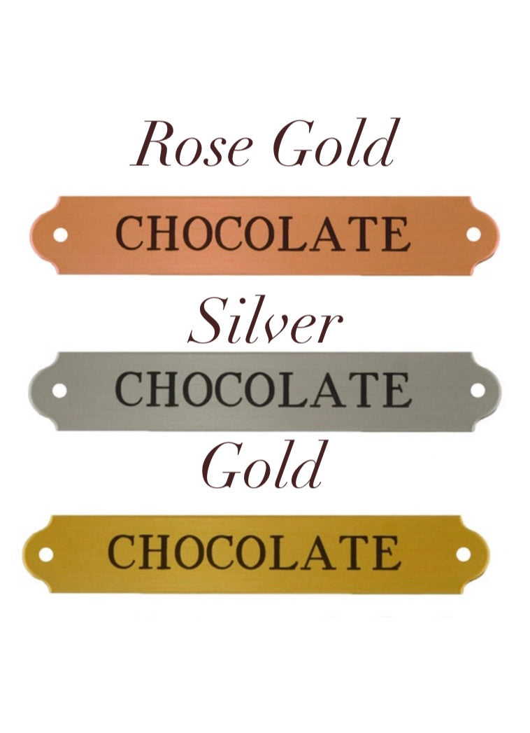 (DOUBLE) Nameplate Muletape Halter