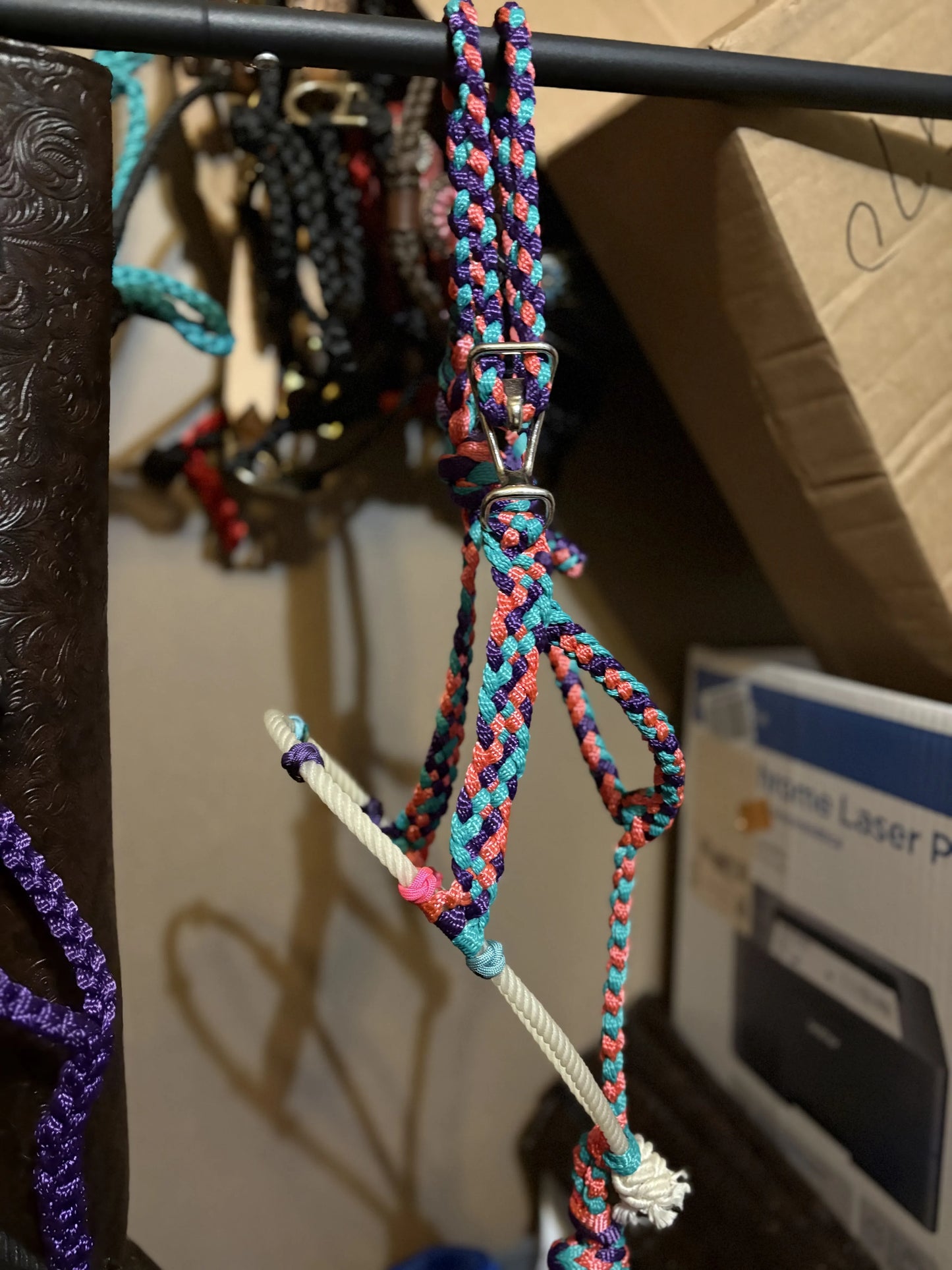 Custom Lariat Halter