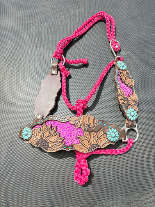 Sunflower Cheetah Halter