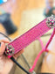 ￼ Pink cheetah halter