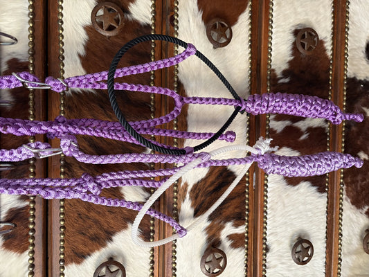 Custom Lariat Halter