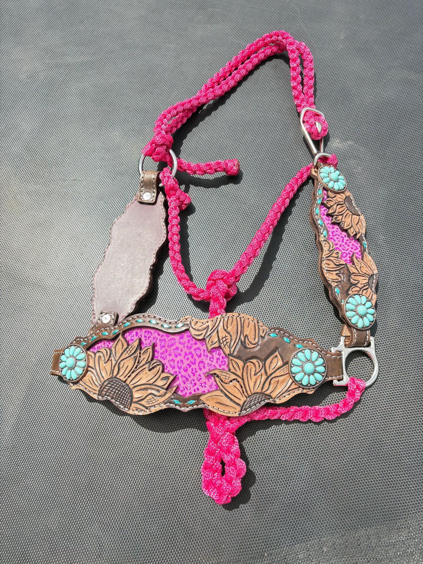 Sunflower Cheetah Halter