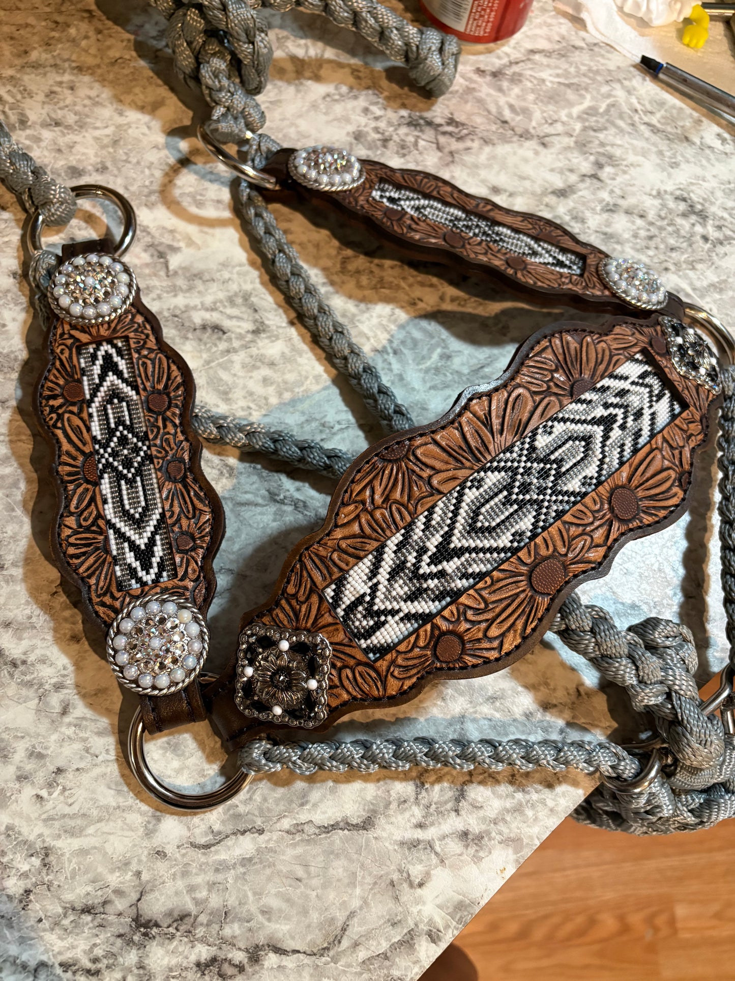 Beaded Halter