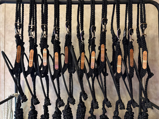 Nameplate Muletape Halter
